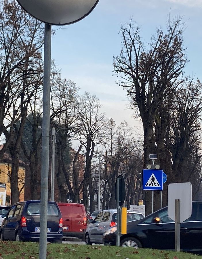 Viale Boccaccio, foto dalle 7.15