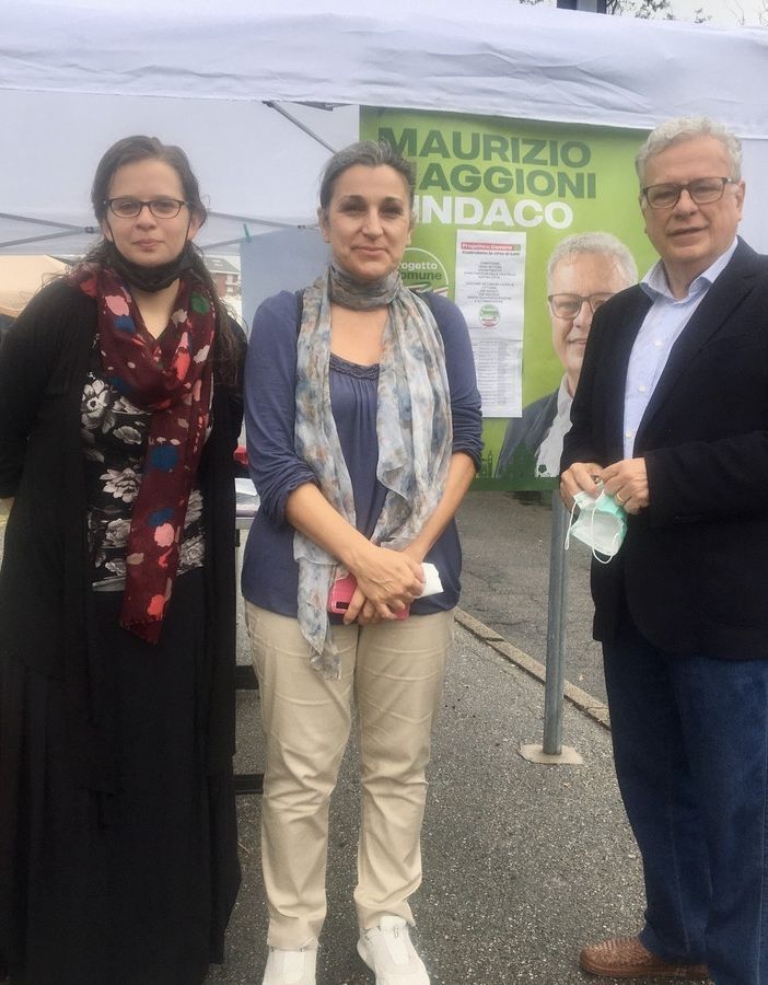 Da sinistra Volfi, Toia e Maggioni