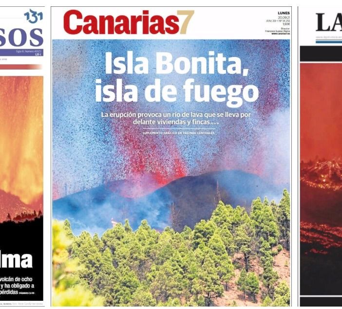 Canarie e mondo con il fiato sospeso per l'eruzione del vulcano Cumbre Vieja