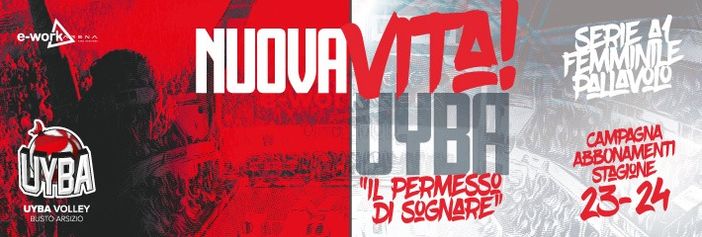 Uyba: si presenta la campagna abbonamenti con “permesso di sognare” Uyba: si presenta la campagna abbonamenti con “permesso di sognare”