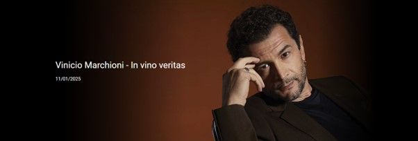 'In vino veritas': monologo di Vinicio Marchioni al Teatro Manzoni 'In vino veritas': monologo di Vinicio Marchioni al Teatro Manzoni