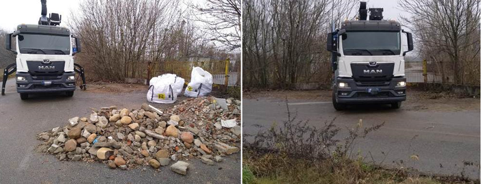Ripulita ancora una volta dai rifiuti la zona tra Busto e Magnago. «Ora più controlli»