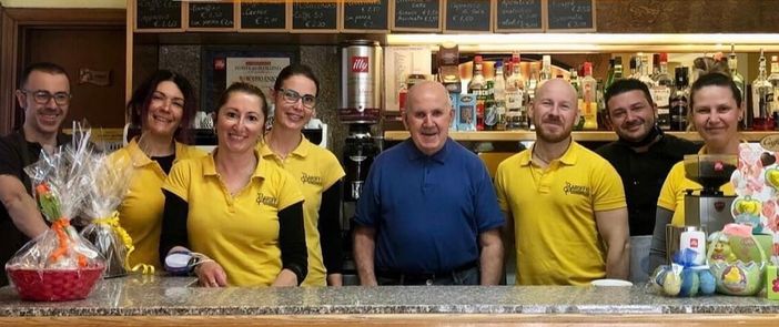 La famiglia Baroffio e lo staff La famiglia Baroffio e lo staff