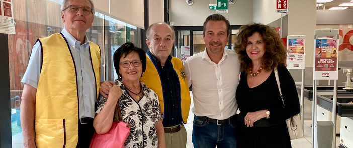 FOTO. Novanta famiglie aiutate con la colletta alimentare del Lions Club Busto Arsizio Host