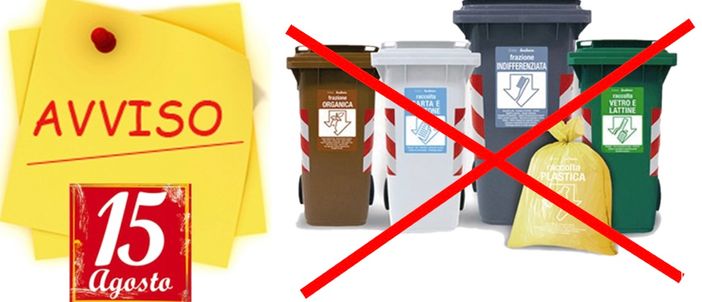 Ferragosto e raccolta rifiuti: le variazioni nei Comuni serviti da Aemme
