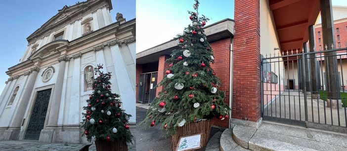 Aspettando le luci, Busto si colora di alberi Aspettando le luci, Busto si colora di alberi