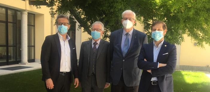 Il presidente della Commissione regionale sanità Emanuele Monti in visita venerdì alla Provvidenza di Busto Il presidente della Commissione regionale sanità Emanuele Monti in visita venerdì alla Provvidenza di Busto