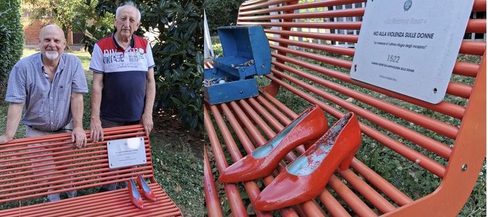 Il grazie di Giada Martucci va a Catone e Carabelli per essersi adoperati a ricreare la scarpetta rossa rubata