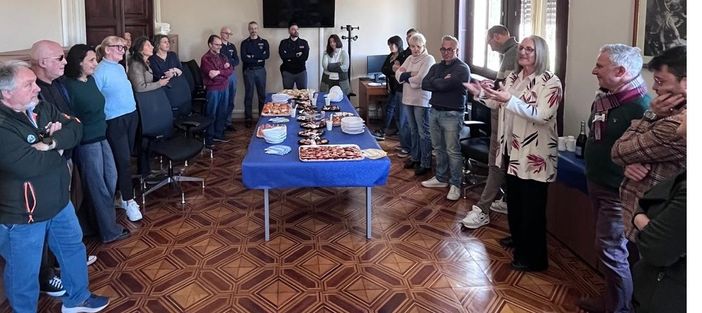 La cerimonia svoltasi al Commissariato di Busto Arsizio La cerimonia svoltasi al Commissariato di Busto Arsizio