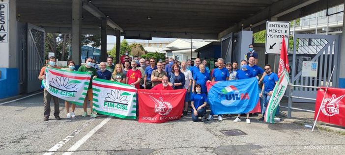 La delegazione a Cassinetta (in alto) e a Roma (in basso nella gallery)