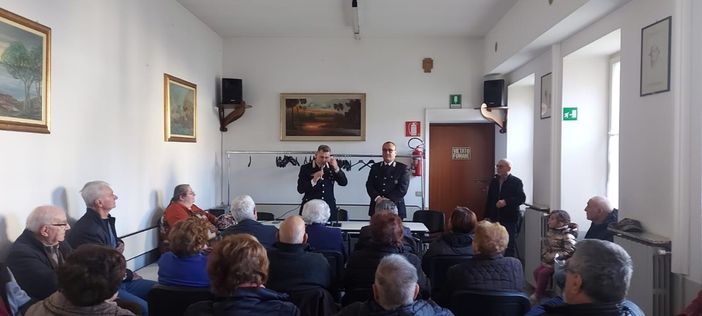 Samarate, un incontro con i carabinieri per imparare a prevenire le truffe