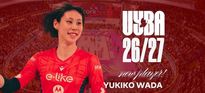 Colpo Uyba: Yukiko Wada vestirà biancorosso Colpo Uyba: Yukiko Wada vestirà biancorosso