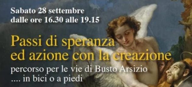 In cammino e in bici per il "Tempo del creato"