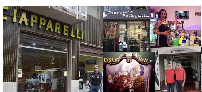 Alcune delle realtà premiate: la più storica è Ciapparelli, che nasce nel 1935