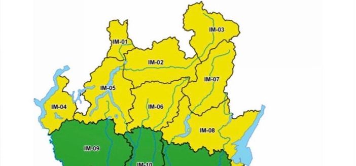 Allerta gialla per temporali forti domani su laghi e Prealpi varesine Allerta gialla per temporali forti domani su laghi e Prealpi varesine