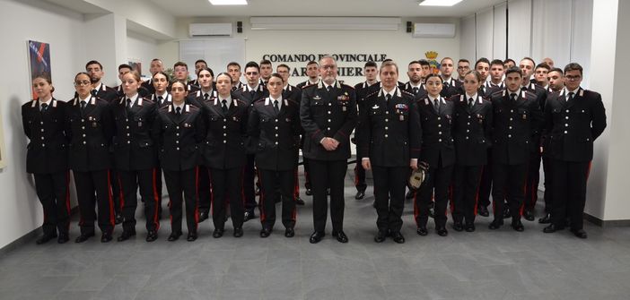 FOTO. Nuovi carabinieri in provincia di Varese, il saluto del comandante della legione "Lombardia"