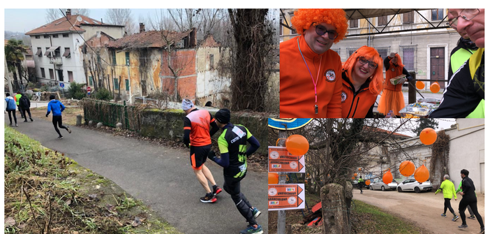 La manifestazione al via in Valle