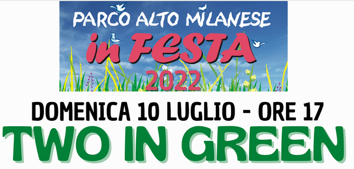 Parco Alto Milanese, anche la festa è verde