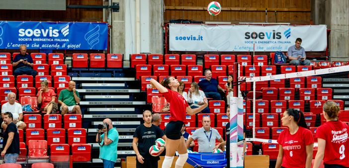 Lavinia Maiorano è una nuova giocatrice della Futura (foto credit Futura Volley Giovani/Andrea Mondini)