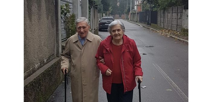 Pino Cattaneo lascia l'amatissima moglie Piera: avevano celebrato il 70° di matrimonio