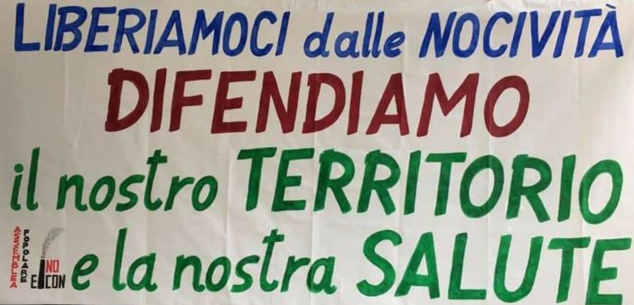 Giovedì mattina presidio dei No Elcon davanti alla Perstorp