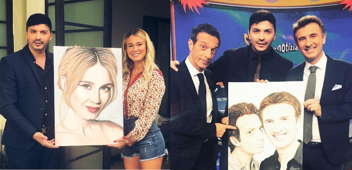 Alfonso Restivo, il ritrattista dei vip dai mille talenti Alfonso Restivo, il ritrattista dei vip dai mille talenti