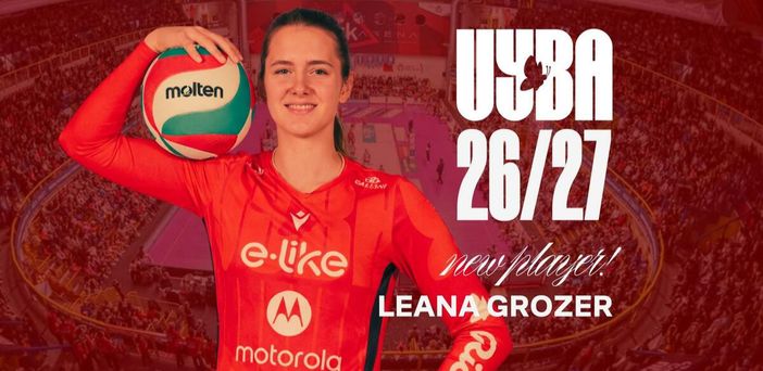 Leana Grozer arriva alla Uyba, la squadra che fu di sua mamma Helena Havelkova negli anni d'oro Leana Grozer arriva alla Uyba, la squadra che fu di sua mamma Helena Havelkova negli anni d'oro