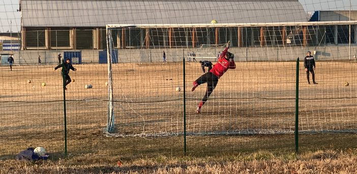 Gli allenamenti oggi: portieri al lavoro allo Speroni