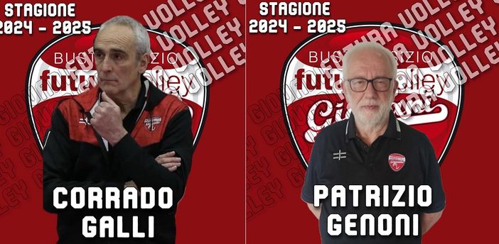 Corrado Galli e Patrizio Genoni, supporti preziosi per la Futura Volley
