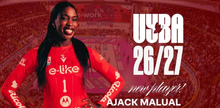 Uyba, ritorno a sorpresa: Ajack Malual in biancorosso. «Può fare il salto definitivo» Uyba, ritorno a sorpresa: Ajack Malual in biancorosso. «Può fare il salto definitivo»