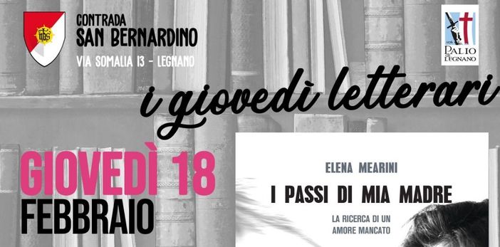 Legnano, giovedì letterari con la Contrada San Bernardino