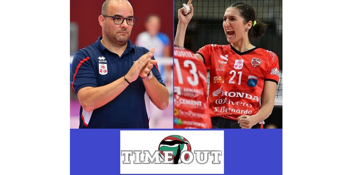 Focus sul volley femminile di serie A: questa sera (ore 21) nuovo appuntamento con “Time Out”