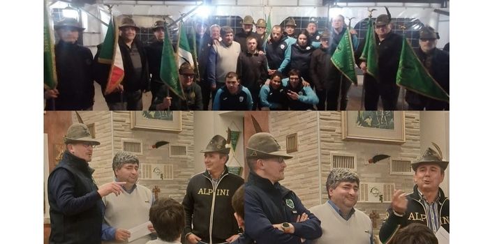 Alpini e Cuffie colorate: è qui l'amicizia Alpini e Cuffie colorate: è qui l'amicizia