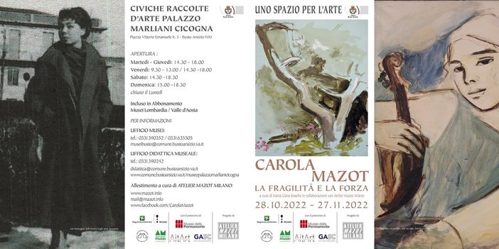 Mostra “Fragilità e forza” a Palazzo Cicogna: omaggio alla pittrice Carola Mazot