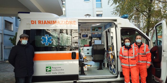 Asst Valle Olona ha due nuove ambulanze