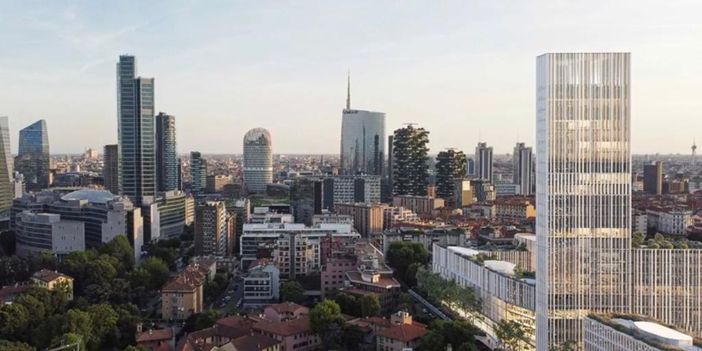 Un nuovo grattacielo nello skyline di Milano: avrà 26 piani e terrazzi verdi