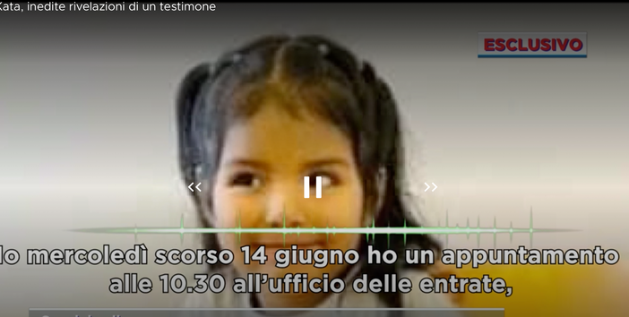 «Nove giorni fa ho visto una bimba a Busto Arsizio, la chiamavano Kata»