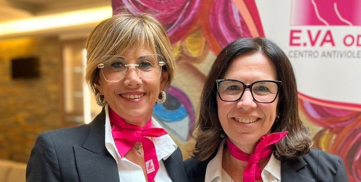 La presidente Barni e la coordinatrice Di Pilla La presidente Barni e la coordinatrice Di Pilla