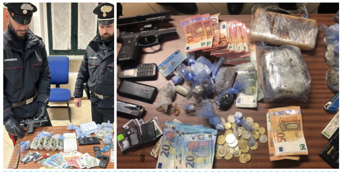 Blitz nei boschi dello spaccio, il pusher estrae la pistola ma viene immobilizzato dai carabinieri Blitz nei boschi dello spaccio, il pusher estrae la pistola ma viene immobilizzato dai carabinieri