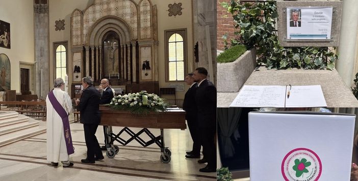 VIDEO E FOTO. L'ultimo abbraccio a Davide Gorla: la commozione e il ricordo a Castellanza. «Ora vola per la strada che hai sempre sognato»