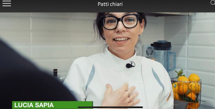 Lucia Sapia nell'intervista a &quot;Patti Chiari&quot;