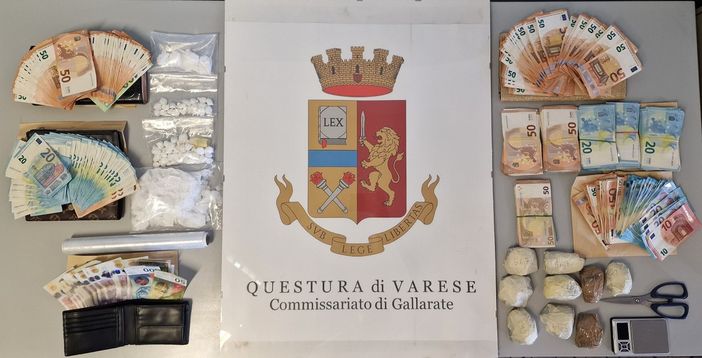 Consegnavano la droga a domicilio. Arrestati a Gallarate due fratelli albanesi