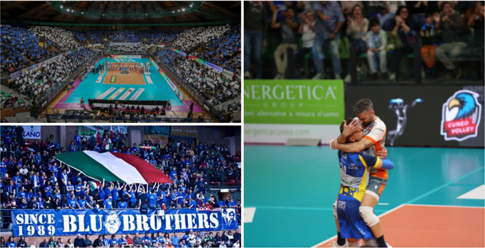 Cinquemila in delirio per il ritorno di Cuneo nel gotha del volley maschile