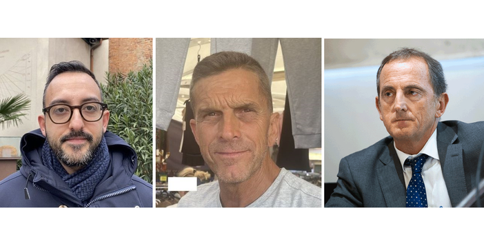 Da sinistra: Artusa, Rogora e Antonelli