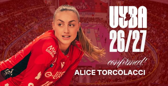 Uyba, arriva il quarto “sì”: confermata Alice Torcolacci. «Continuare con questo gruppo sarà un grande vantaggio per crescere»