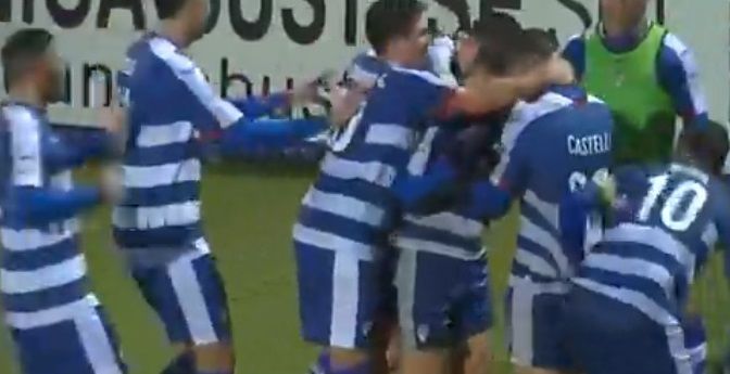 Pro Patria-Pergolettese 2-0: i tigrotti dribblano la pioggia e volano alto