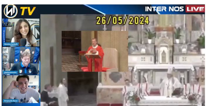 VIDEO. Il derby, le acquasantiere e il sassolino di monsignor Luca Raimondi