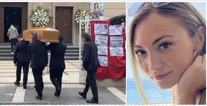 Palloncini bianchi in cielo e lacrime: l'ultimo saluto a Giulia e al piccolo Thiago Palloncini bianchi in cielo e lacrime: l'ultimo saluto a Giulia e al piccolo Thiago