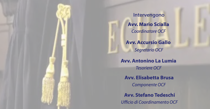 I relatori del convegno I relatori del convegno