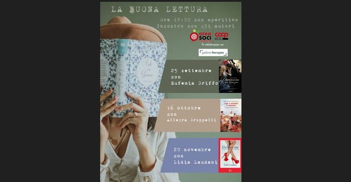 “La Buona lettura”: tre incontri con autori